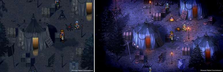 Take a look at the original version of Suikoden II against the HD Remaster version Take a look at the original version of Suikoden II against the HD Remaster version