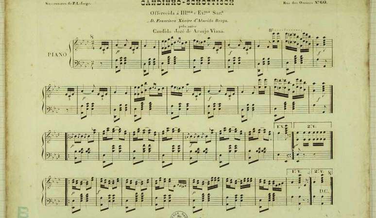 Partitura Candinho