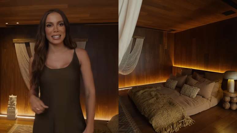 Anitta explicou o colchão que dorme em sua nova mansão