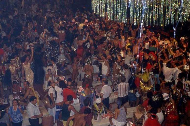 Baile no carnaval de 1988, no Rio