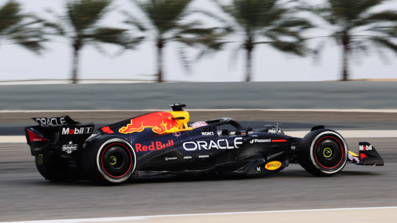 RB21 em testes de pr&eacute;-temporada no Bahrein