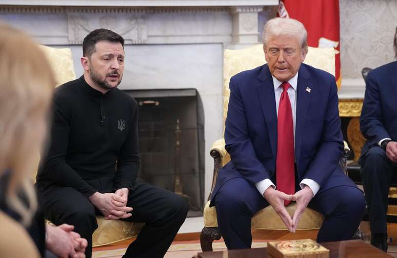 Zelensky e Trump discutiram nesta sexta -feira 28