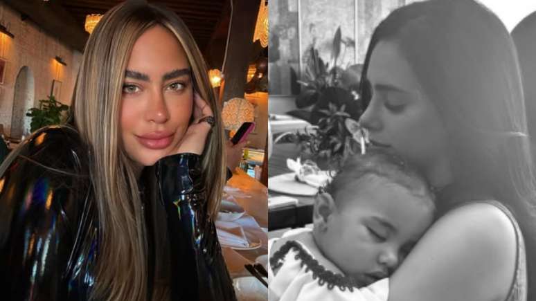 Sealed peace? After a drastic and controversial attitude, Rafaella enjoys a nice moment with black and white