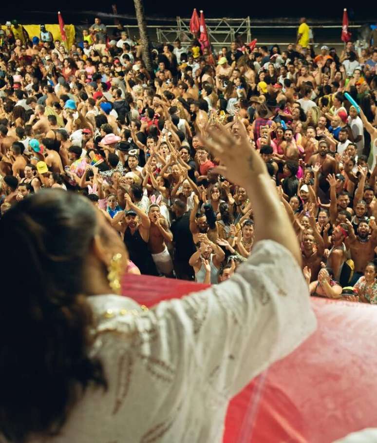 Preta Gil cries in a family cabin at Salvador Carnival: “God knows only how I fought”