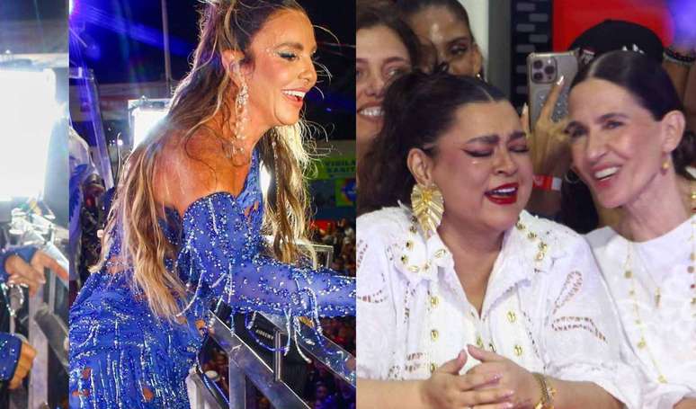 The queen likes this! Ivete Sangalo shines (literally!) With Black Gil Black Gilbod Look at Salvador Carnival