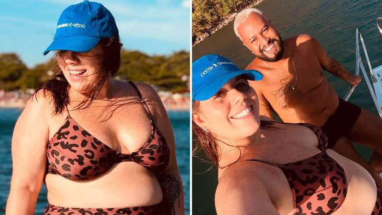 Tati Machado shows the pregnant belly during a boat trip: “The Best”