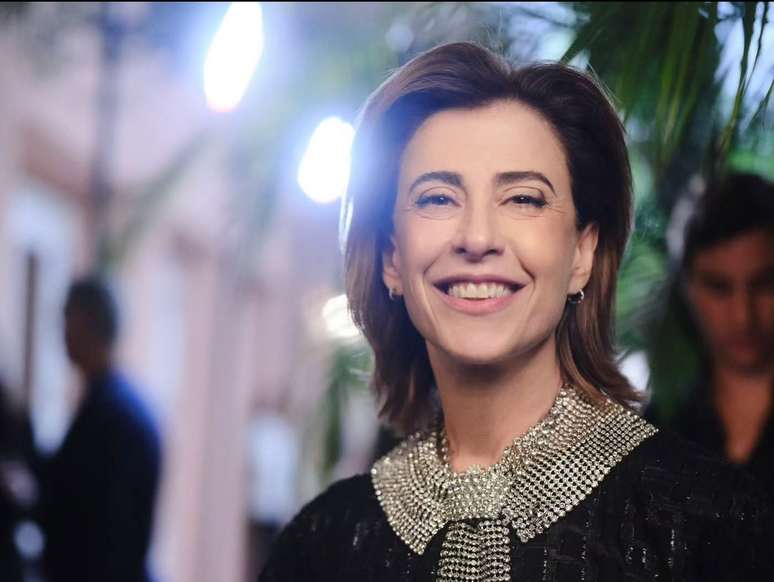 Fernanda Torres Esquenta expects the Oscar with Chanel look