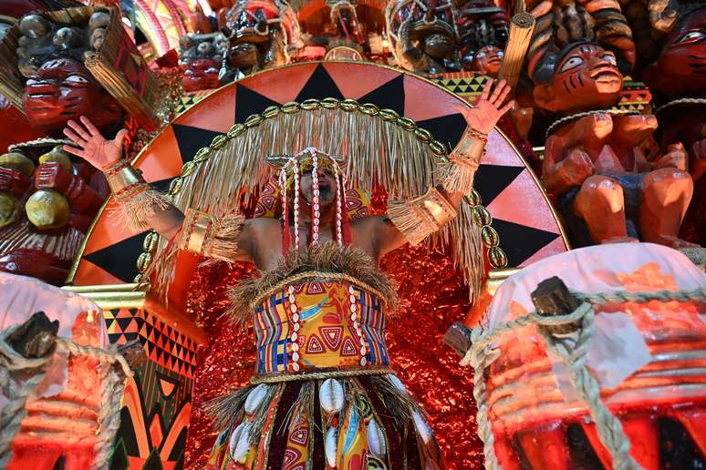Desfile da Imperatriz Leopoldinense no carnaval do RJ