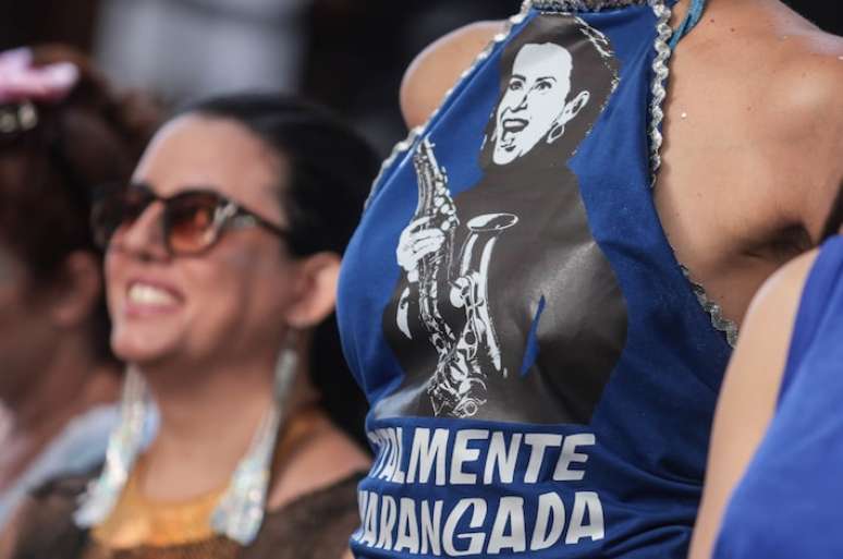 Bloco Charanga do Fran&ccedil;a, em SP.