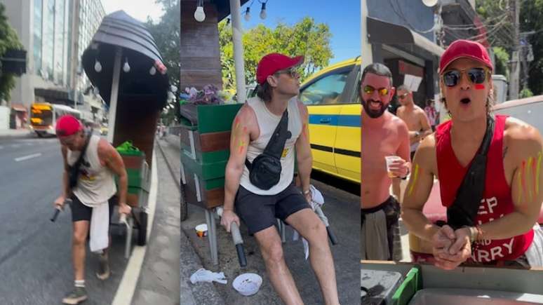 Daniel Erthal, ex-Malha&ccedil;&atilde;o, volta a circular como ambulante no Rio