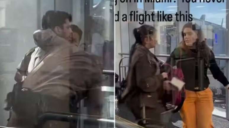 Os brasileiros foram presos no aeroporto de Miami