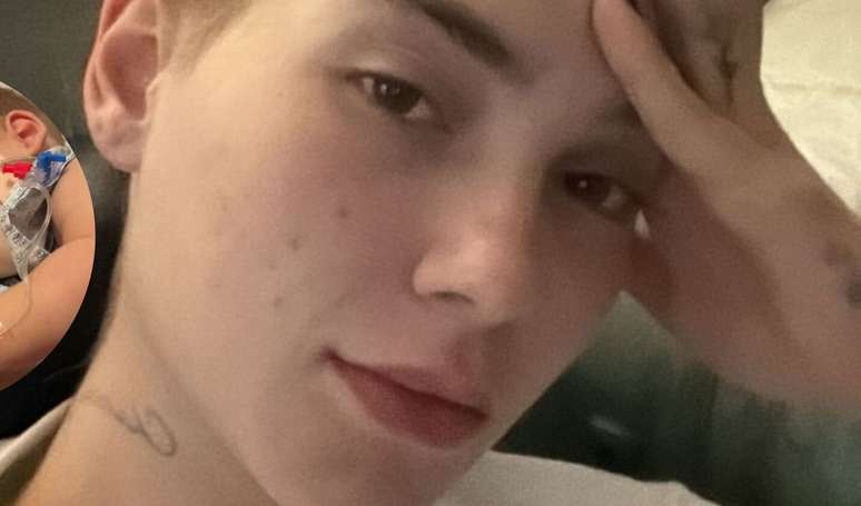 Filho caçula de Virgínia Fonseca, José Leonardo está internado com bronquiolite.