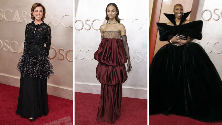 Fernanda Torres, Zoe Salda&ntilde;a e Cynthia Erivo foram destaque na noite