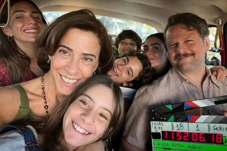 Elenco de 'Ainda Estou Aqui'.