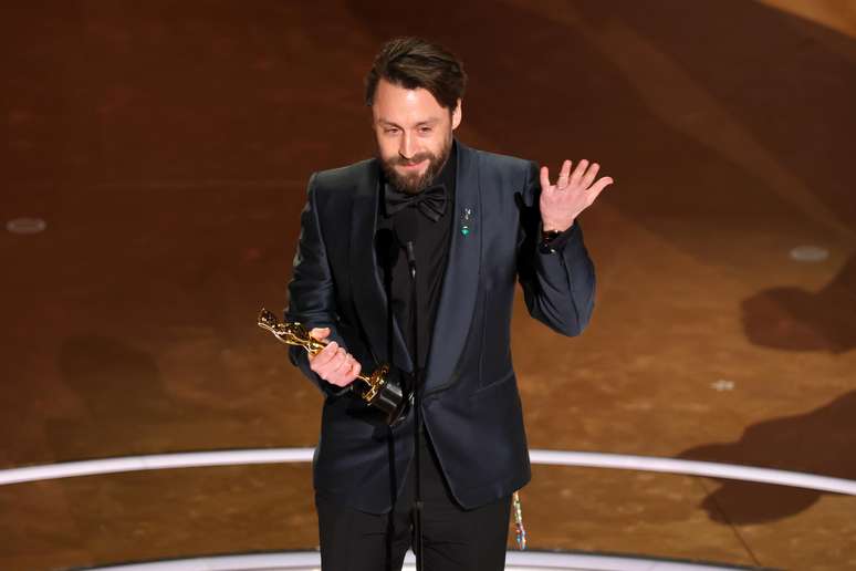 Kieran Culkin vence Oscar de "Melhor Ator Coadjuvante"