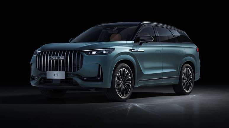Jaecoo J8: um dos modelos do grupo Chery, que cresceu 38%