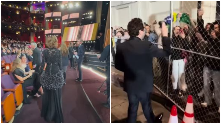 Selton Mello mostra em vídeo bastidores do Oscar 2025