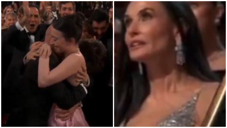 Especialista revela o que Demi Moore disse ao perder Oscar de Melhor Atriz