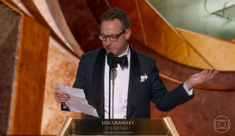 'O Brutalista' vence Oscar de "Melhor Fotografia"
