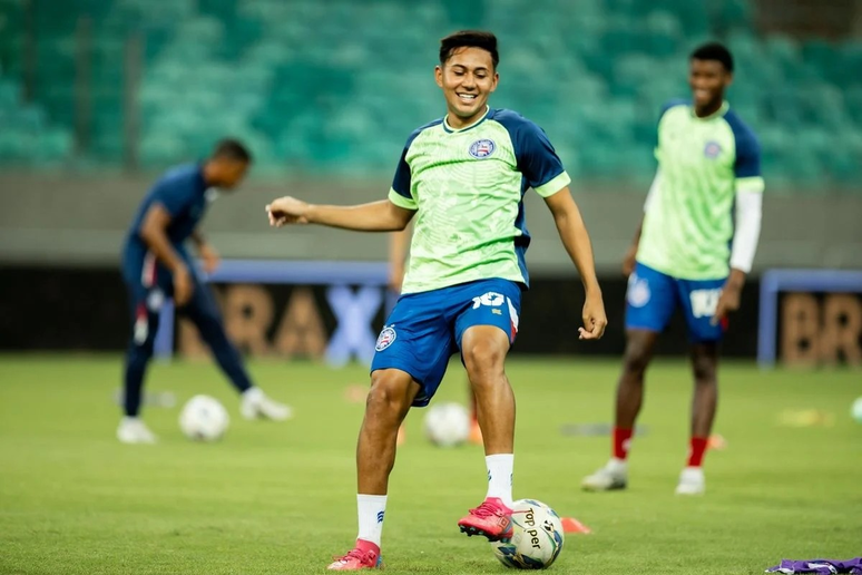 Waliffer em atuação pelo Bahia. 