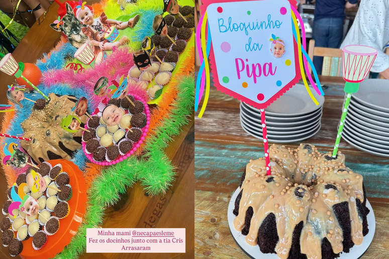 Decora&ccedil;&atilde;o da festa de carnaval.