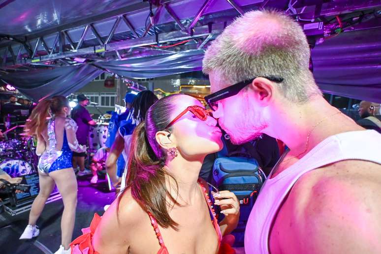 Juliette e Kaique Cerveny no carnaval de Salvador