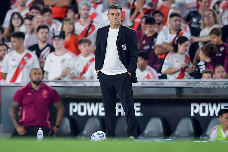 Marcelo Gallardo tenta ampliar vantagem como técnico mais vitorioso da história riverista –
