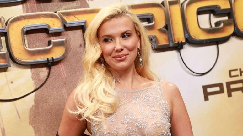 Brown fez apari&ccedil;&otilde;es p&uacute;blicas recentemente para promover seu novo filme, The Electric State