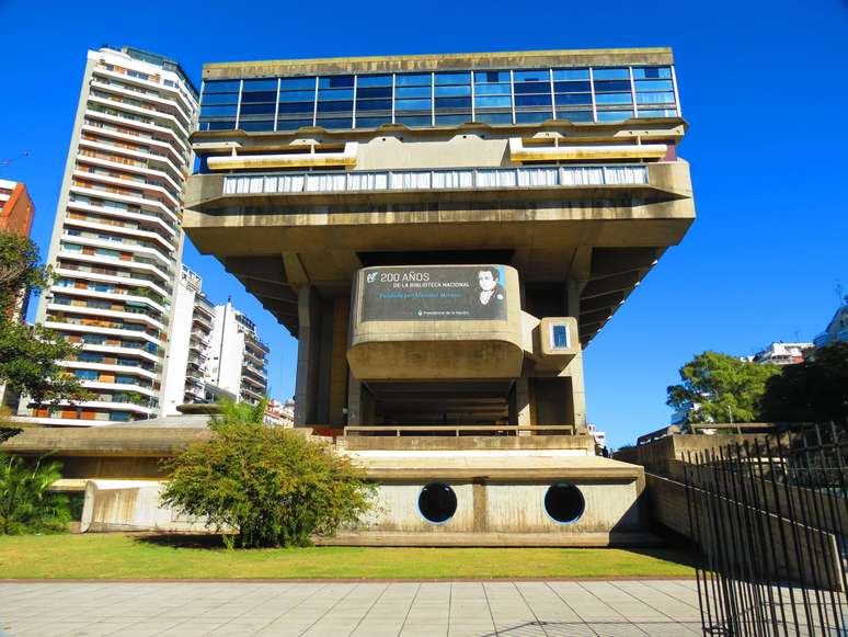 A Biblioteca Nacional Mariano Moreno foi criada por um arquiteto italiano