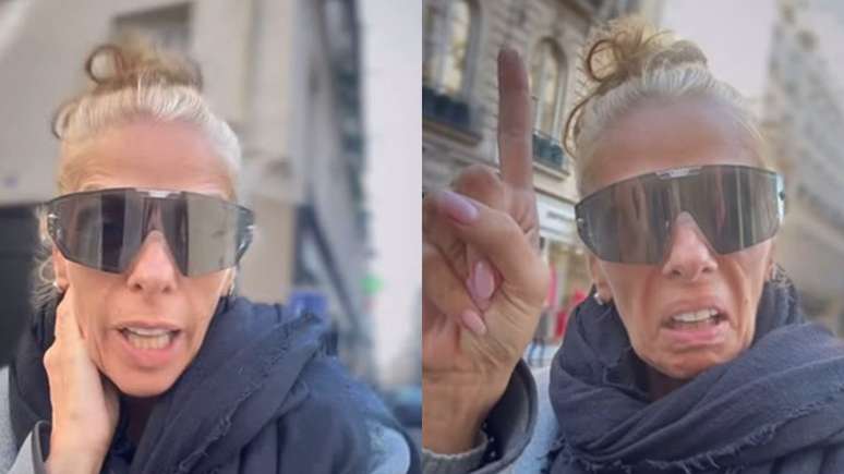 Adriane Galisteu falou sobre um sufoco que est&aacute; passando em Paris