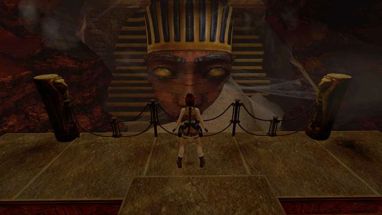 Tomb Raider: The Last Revelation apresenta cenários com uma ótima qualidade