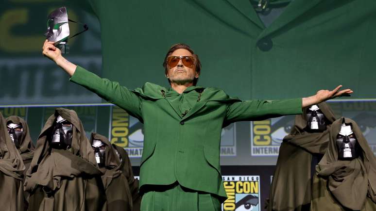 Anúncio de Robert Downey Jr. como Doutor Destino, vilão do Quarteto Fantástico