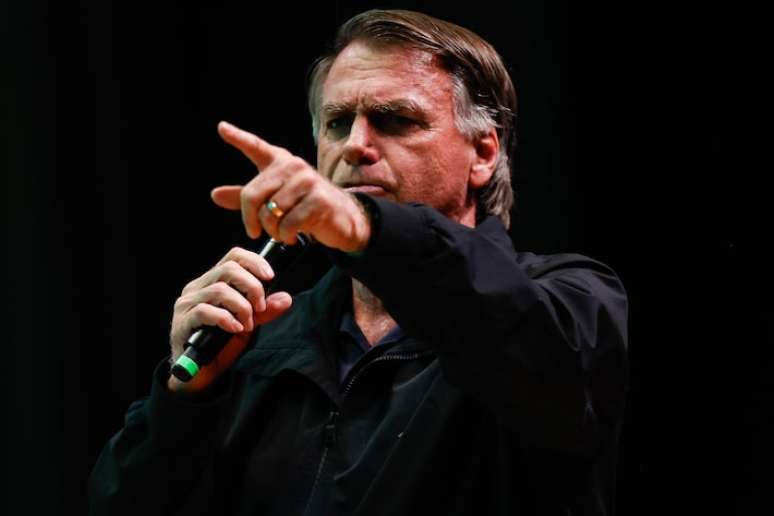 O ex-presidente Jair Bolsonaro (PL)  