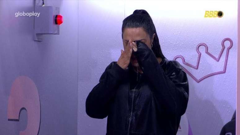 Gracyanne Barbosa mentiu para os participantes após ser eliminada da Prova do Líder