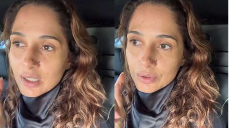 Camila Pitanga tenta sair de Paris, na França, após bomba ser encontrada na cidade; atriz está viajando com o namorado, Patrick Pessoa, e o pai