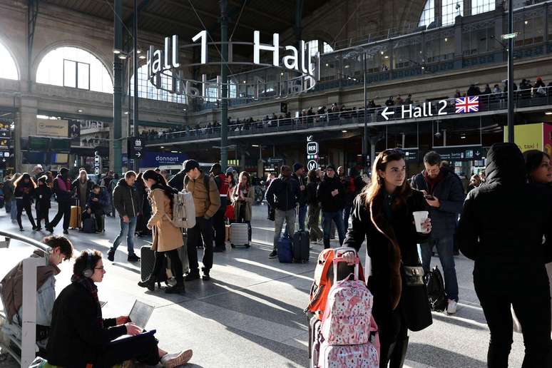 A Gare du Nord é a estação de trem mais movimentada da Europa