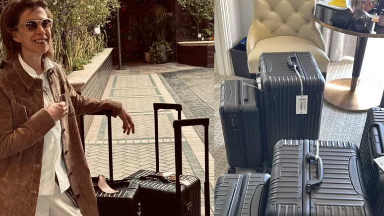 Fernanda Torres leaves Los Angeles with German design bags assessed at $ 52,000