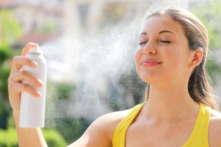 A &aacute;gua termal ajuda a proteger e a refrescar a pele 