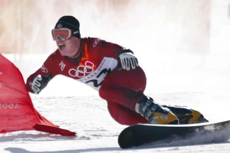 Ryan Wedding, ex-atleta de snowboarding, em Jogos Olímpicos de 2002
