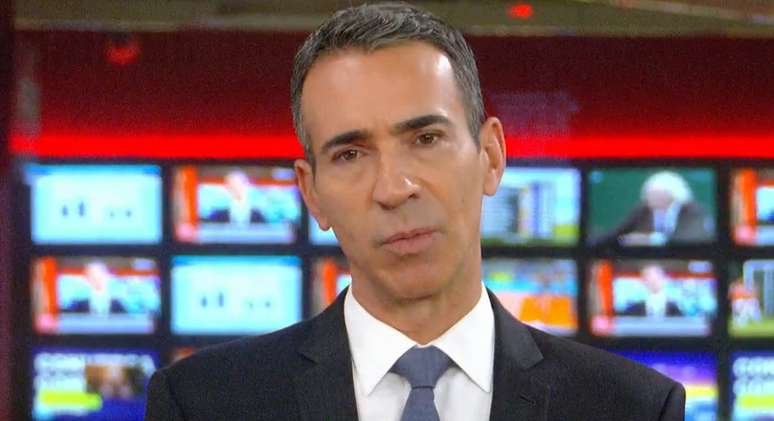 César Tralli se mostrou solidário às famílias sem condições de fazer "uma refeição decente" no Brasil