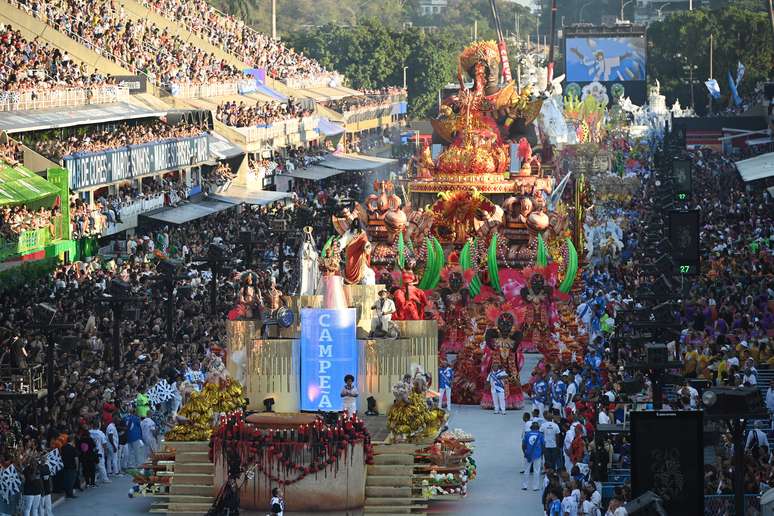Beija-Flor de Nilópolis foi a campeã do carnaval 2025 no Rio de Janeiro