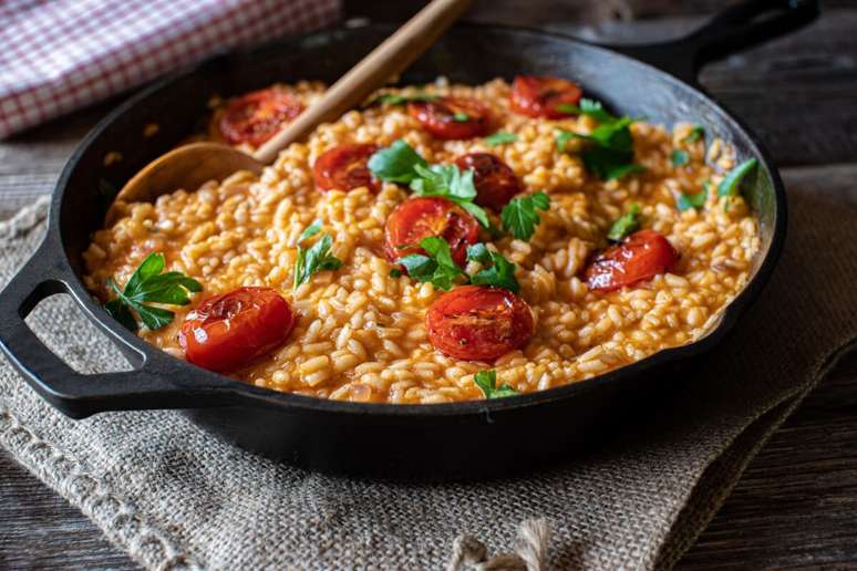 Risoto de tomate 