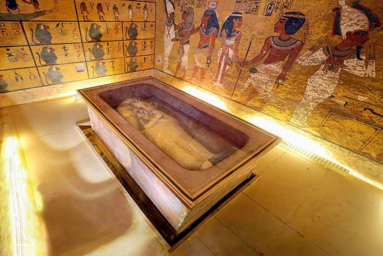 Tumba de Tutankhamon em Luxor, no Egito