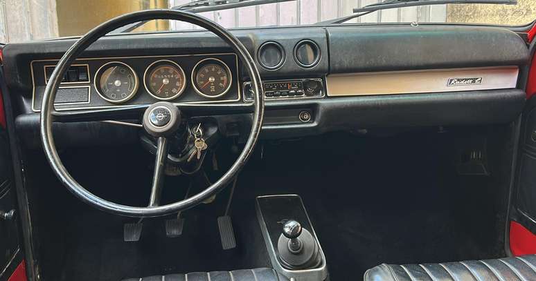 Opel Kadett 1968 utilizado no filme Ainda Estou Aqui