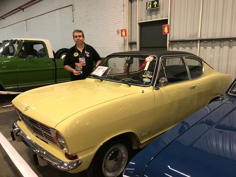 Opel Kadett 1968 utilizado no filme Ainda Estou Aqui