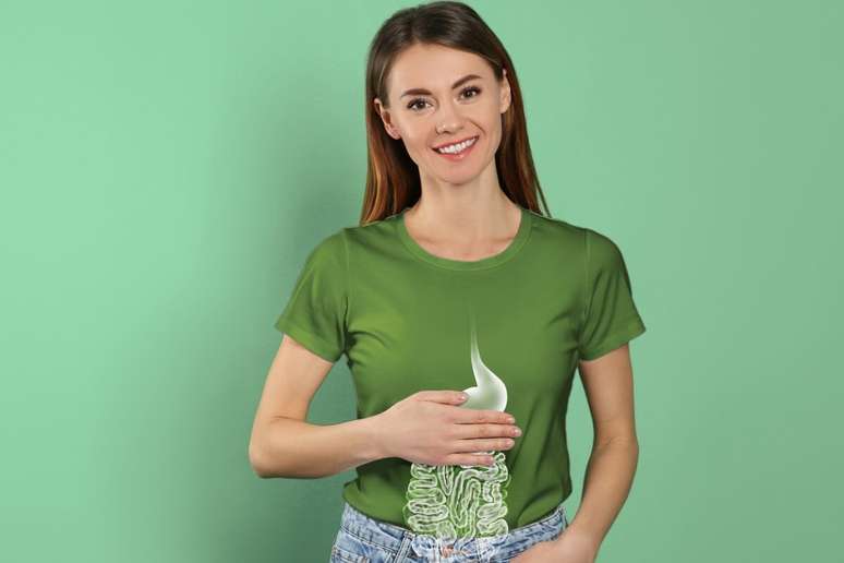 A couve contribui para o fortalecimento da flora intestinal 