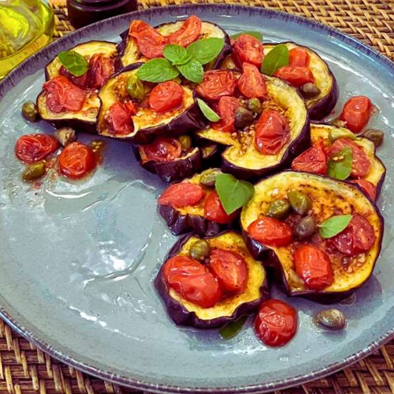 Eggplant medalion in Airfryer Easy: the secret is in the sauce
