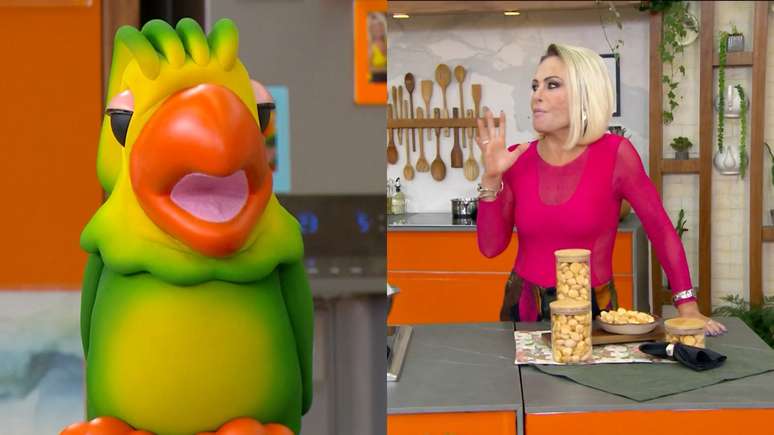 Louro Mané e Ana Maria Braga no Mais Você