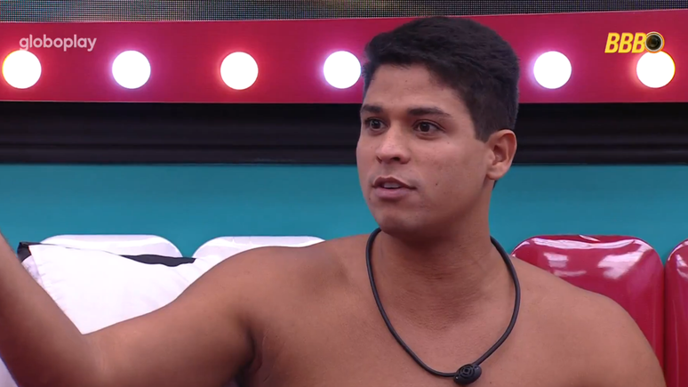 Guilherme dá bronca em Aline no BBB 25