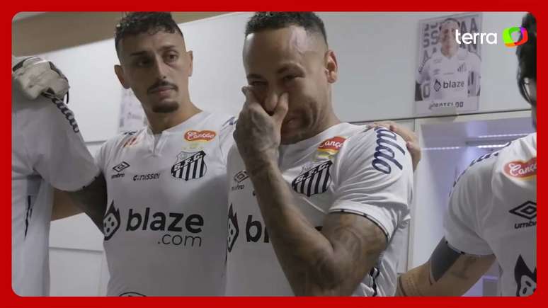Bíonn Neymar ag caoineadh i léachtaí sula gcuireann siad deireadh le Santos i Paulistan